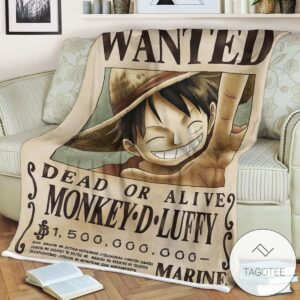 Op One Piece Monkey D Blanket Tagotee