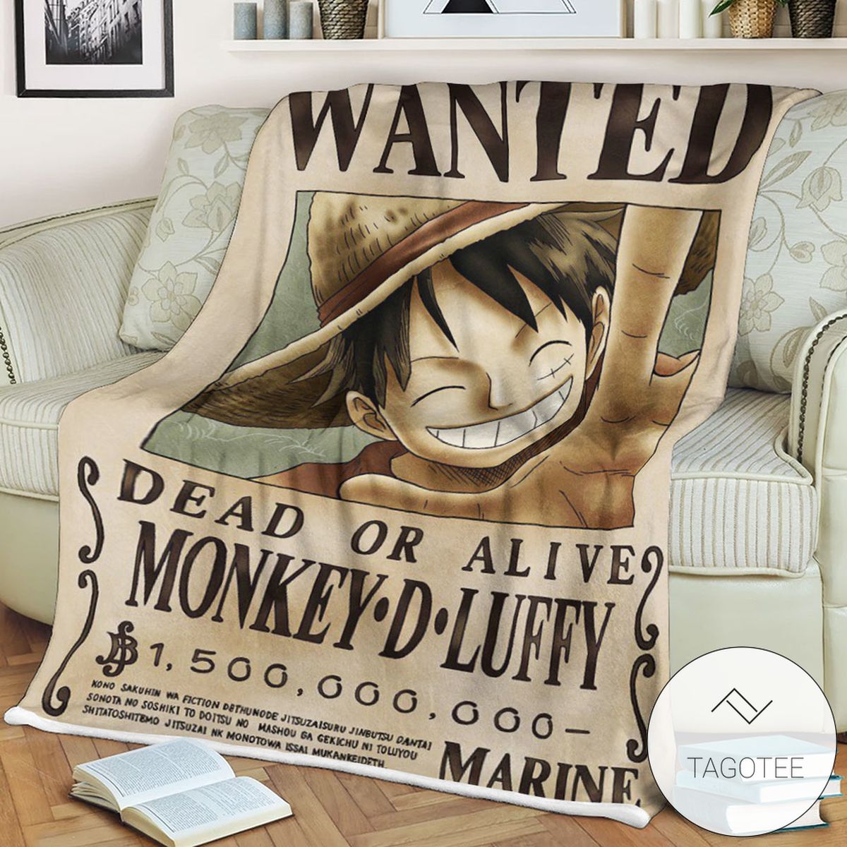 Op One Piece Monkey D Blanket Tagotee Op One Piece Monkey D Blanket Tagotee