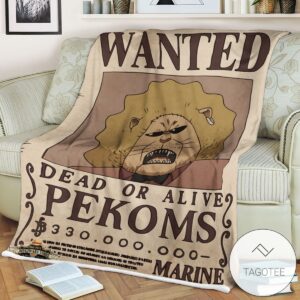 Op One Piece Pekoms 27S Wanted Blanket Tagotee