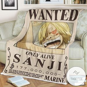 Op One Piece Sanji Only Alive Blanket Tagotee