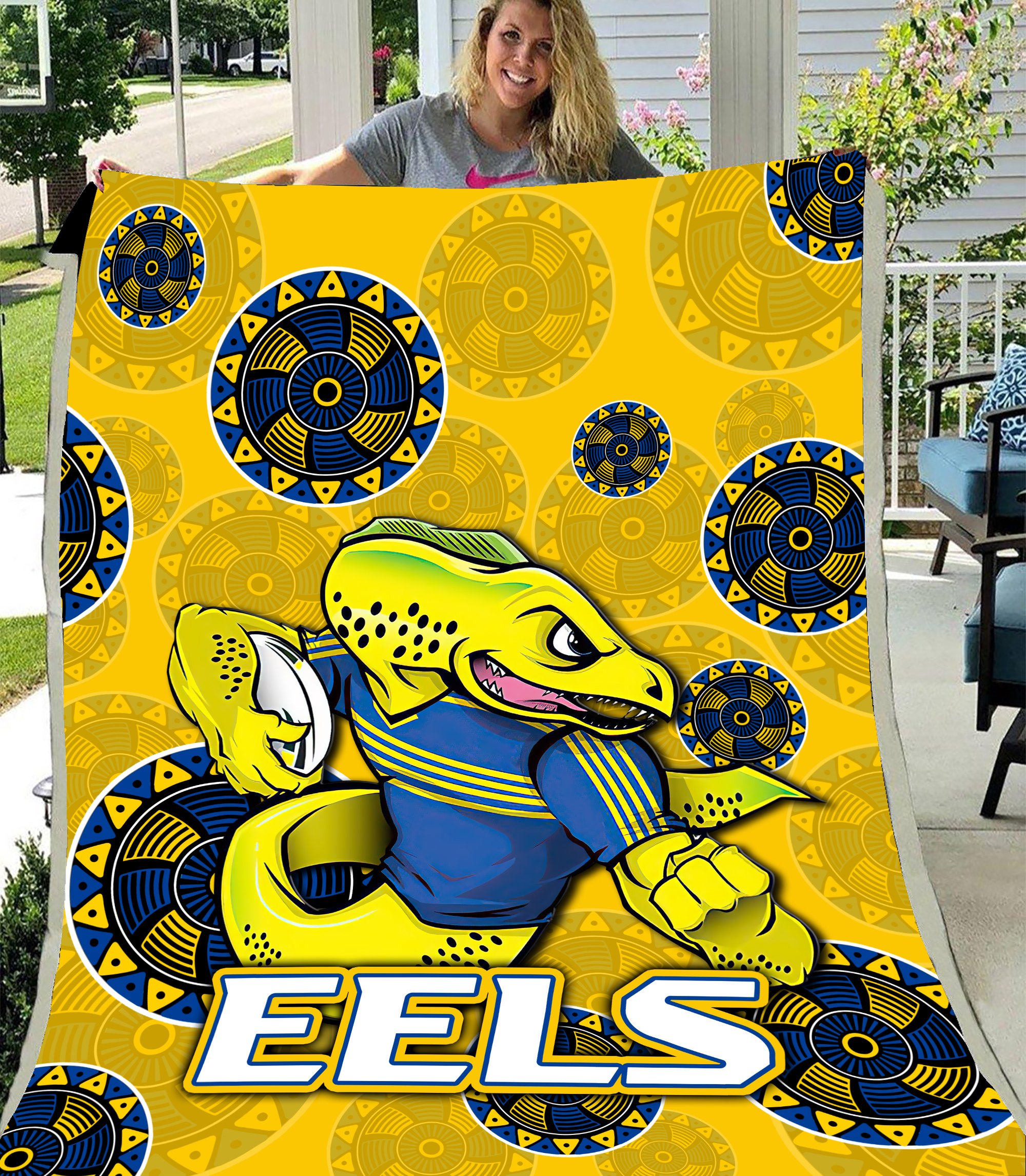 Parramatta Eels Nrl Premium Blanket Parramatta Eels Nrl Premium Blanket