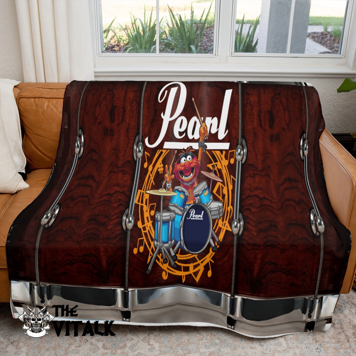 Pearl Drums Animal The Muppet Fleece Blanket Limited Edition Pearl Drums Animal The Muppet Fleece Blanket Limited Edition