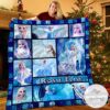 Personalized Frozen Quilt Blanket