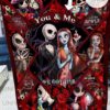 Personalized Nightmare Before Christmas Blanket Tagotee