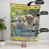 Personalized Tag Team Pokemon Custom Photo Blanket