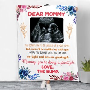 Personalized This Mothers Day Hug This Blanket