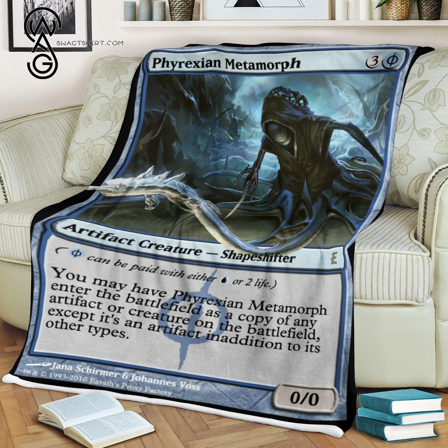 Phyrexian Metamorph Game Magic The Gathering Blanket Phyrexian Metamorph Game Magic The Gathering Blanket
