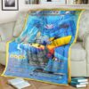 Pikachu Kakashi Kakachu Soft Blanket