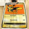 Pikachu Narutachu Pokemon Blanket