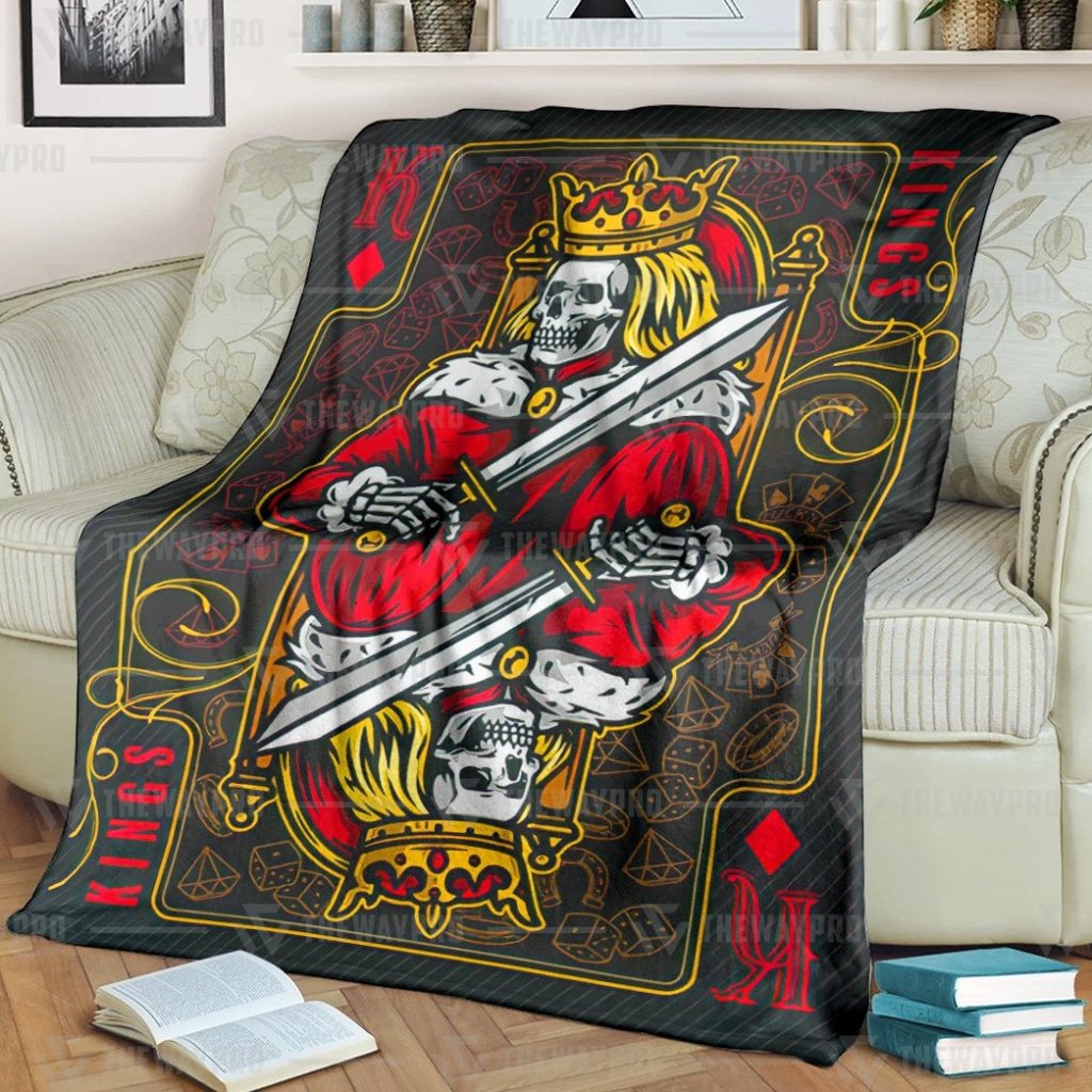 Playing Cards The King Blanket Playing Cards The King Blanket