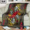 Playing Cards The Queen Custom Soft Blanket