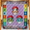Poke Sword Shield Quilt Blanket