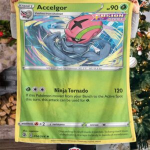 Pokemon Accelgor Fusion Strike Blanket