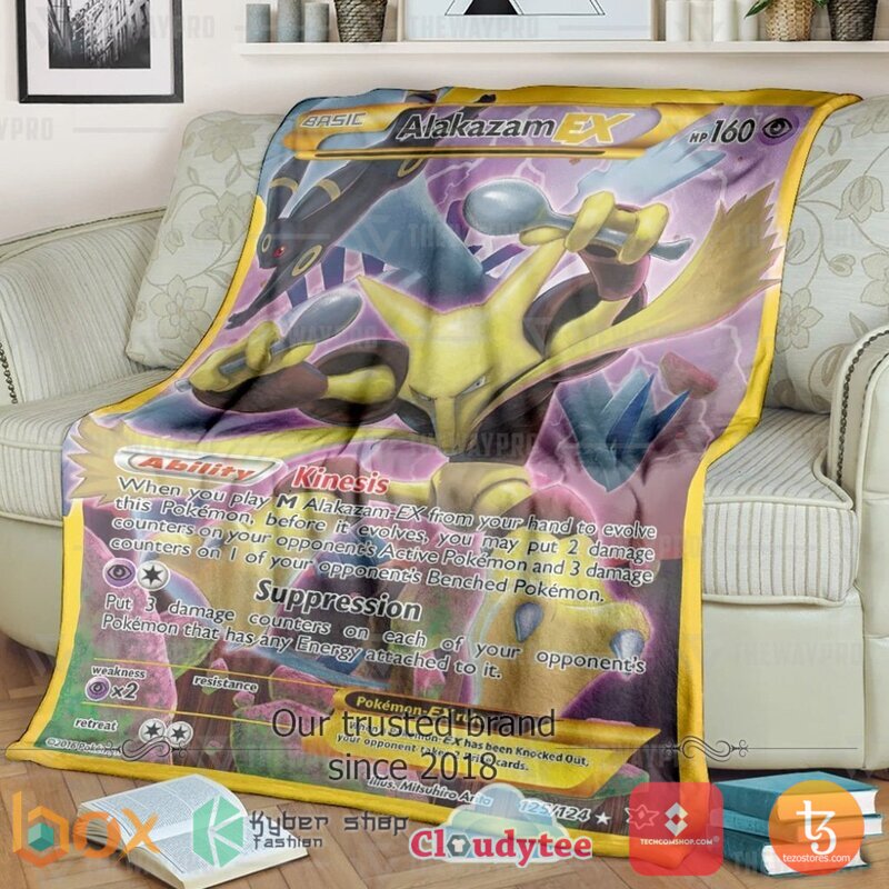 Pokemon Alakazam Ex Blanket 2 Pokemon Alakazam Ex Blanket 2