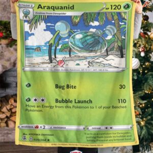 Pokemon Araquanid Fusion Strike Blanket