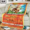 Pokemon Arcanine Soft Blanket