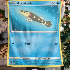Pokemon Arrokuda Fusion Strike Blanket