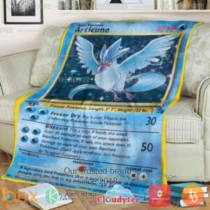 Pokemon Articuno Blanket 2