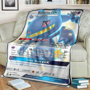 Pokemon Banette Gx Celestial Storm Blanket