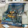 Pokemon Batmans Pikachu Blanket