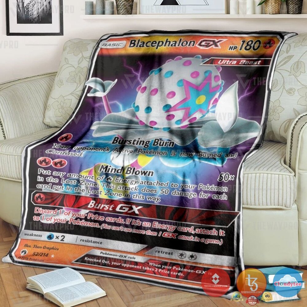 Pokemon Blacephalon Gx Blanket Pokemon Blacephalon Gx Blanket