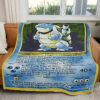 Pokemon Blastoise Blanket 2