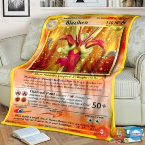 Pokemon Blaziken Blanket 2