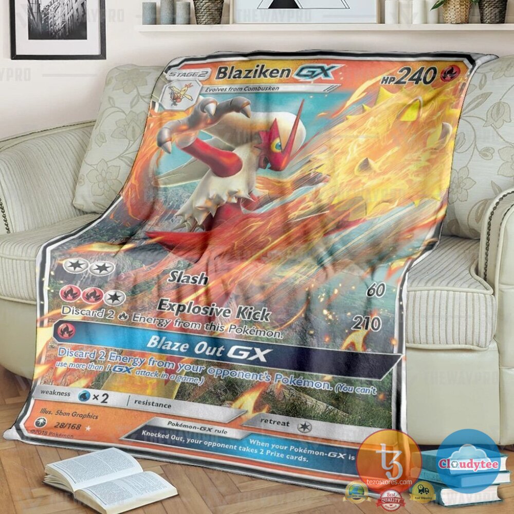 Pokemon Blaziken Gx Blanket 2 Pokemon Blaziken Gx Blanket 2