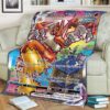 Pokemon Blaziken Vmax Chilling Reign Blanket 2