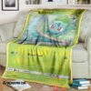 Pokemon Bulbasaur Shining Legends Soft Blanket