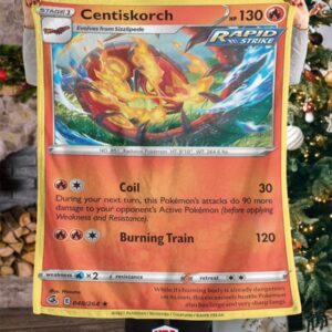Pokemon Centiskorch Rapid Strike Blanket