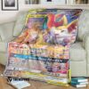 Pokemon Charizard And Braixen Gx Bedding Set And Quilt Blanket