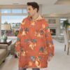 Pokemon Charizard Fleece Hoodie Blanket