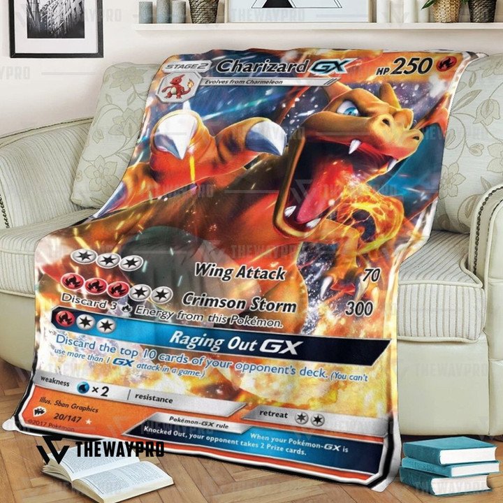 Pokemon Charizard Gx Bedding Set And Quilt Blanket Pokemon Charizard Gx Bedding Set And Quilt Blanket