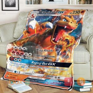 Pokemon Charizard Gx Blanket 3