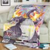 Pokemon Charizard Vmax Shining Fates Soft Blanket