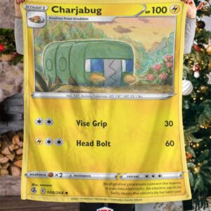 Pokemon Charjabug Fusion Strike Soft Blanket