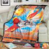 Pokemon Cinderace V Shining Fates Blanket 2