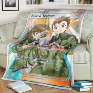 Pokemon Coach Trainer Blanket