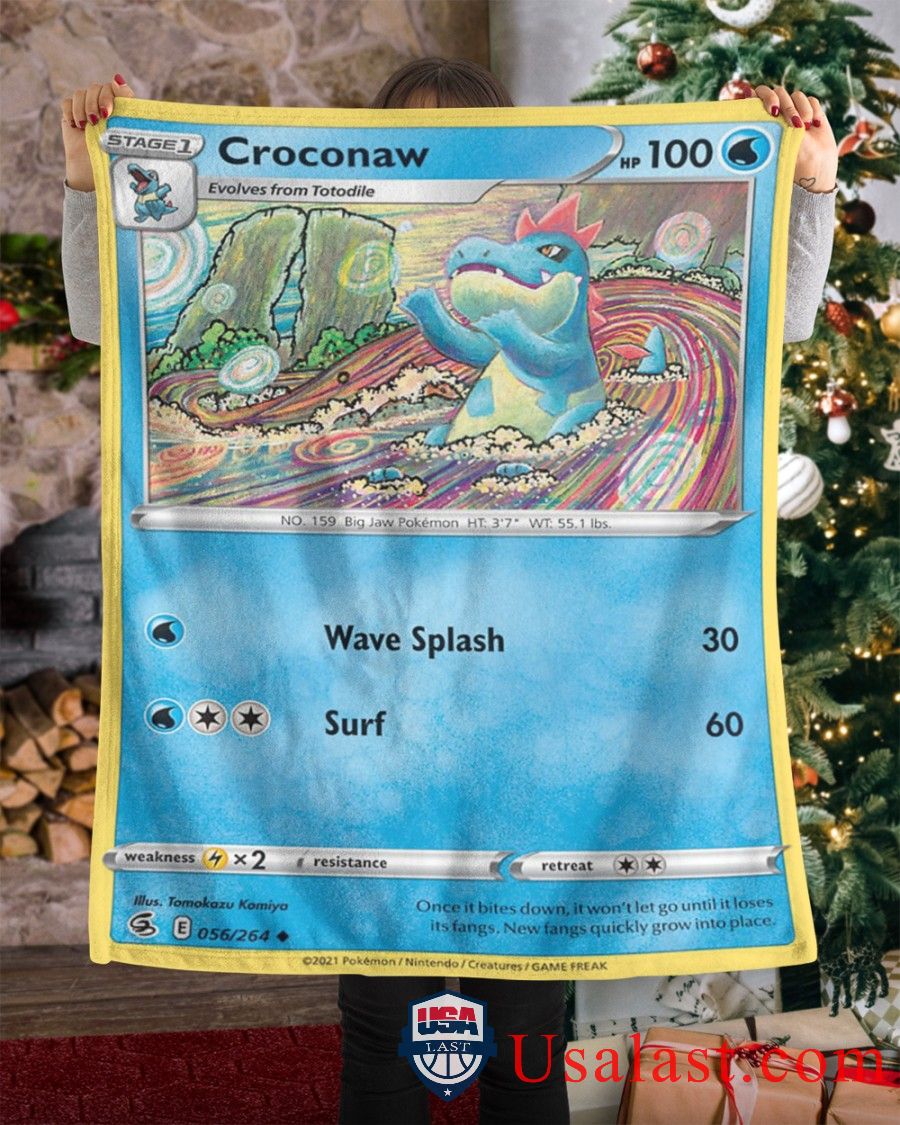 Pokemon Coroconaw Fusion Strike Blanket Pokemon Coroconaw Fusion Strike Blanket