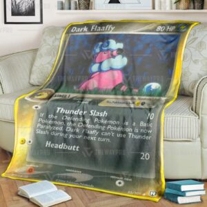 Pokemon Dark Flaaffy Blanket