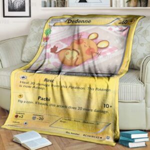 Pokemon Dedenne Generations Blanket