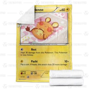 Pokemon Dedenne Generations Soft Blanket