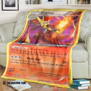 Pokemon Delphox Xy Soft Blanket