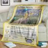 Pokemon Detective Pikachu Blanket
