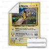 Pokemon Detective Pikachu Blanket 2