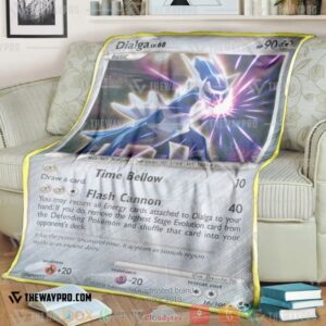 Pokemon Dialga Great Encounters Soft Blanket