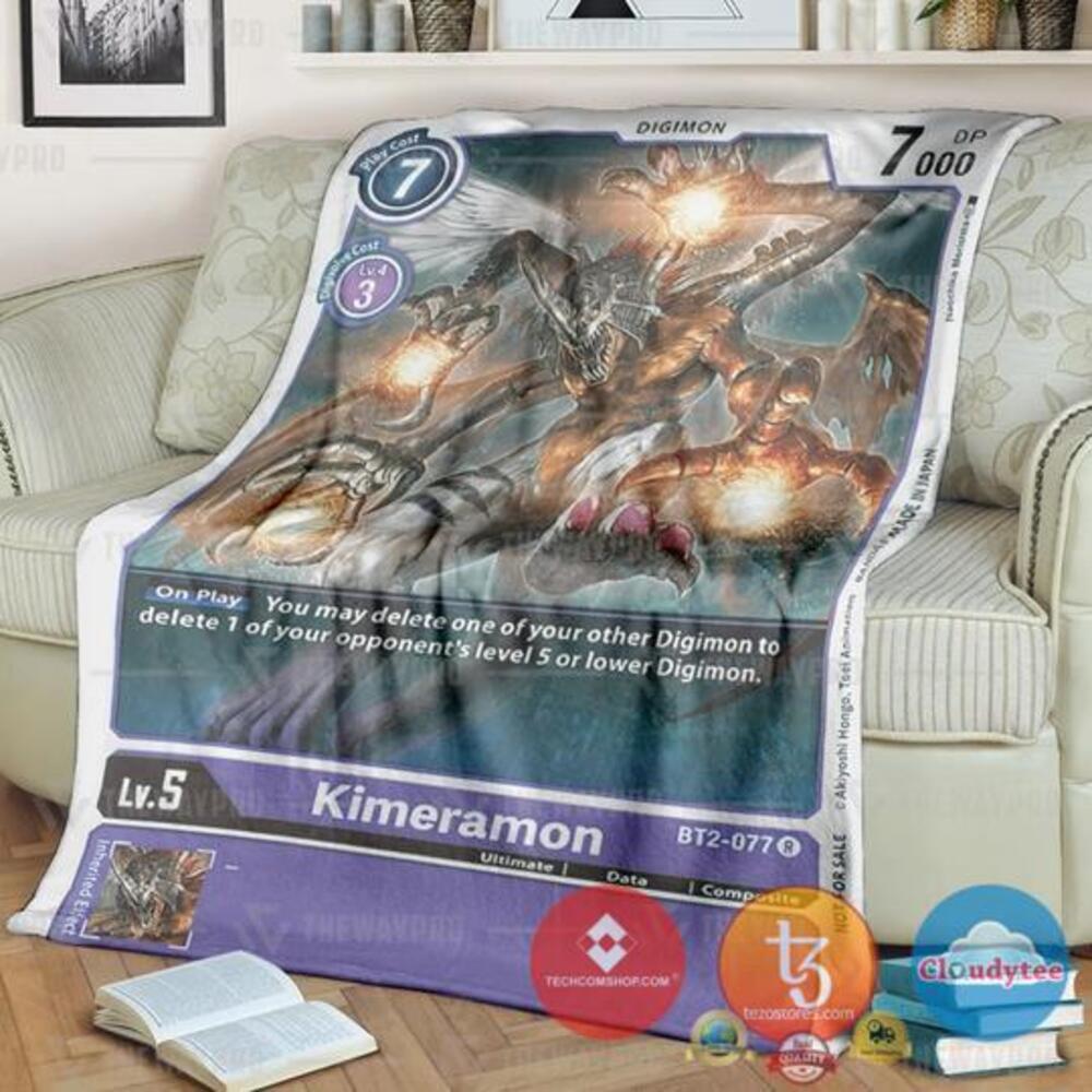 Pokemon Digimon Kimeramon Soft Blanket Pokemon Digimon Kimeramon Soft Blanket
