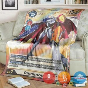Pokemon Digimon Omnimon Bt1 084 Soft Blanket