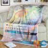 Pokemon Dragonite Gx Match Delivery Rainbow Blanket